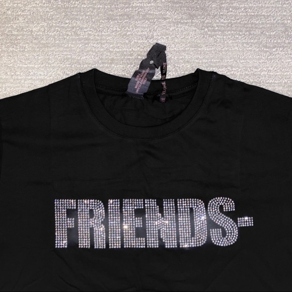 vlone crystal tee